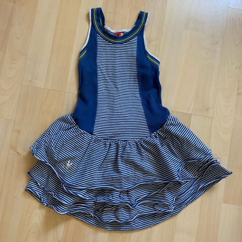 No Added Sugar Stripe Bustle Dress 5-6